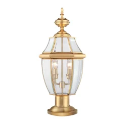 Lampa stojąca zewnętrzna Newbury (QZ-NEWBURY3-L-PB) - Elstead Lighting