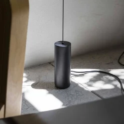 Lampa stojąco ścienna / Kinkiet FILO Czarny (FILO_AP_NERO) - Ideal Lux