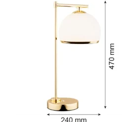 Lampa stołowa 1 pł. MARBELLA PLUS (8120) - Argon