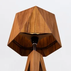 Lampa stołowa Angular (QN-ANGULAR-TL-TEAK) - Quintiesse