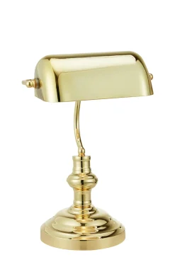 Lampa stołowa bankierka BANKERS Table 42cm 1L Brass (108977) Markslojd
