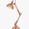 Lampa stołowa BORGILLIO miedziana (94704 - EGLO)