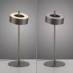 Lampa stołowa ściemnialna, sterowana Smart Q-ROTATE BRĄZOWA (4324-34) - Paul Neuhaus