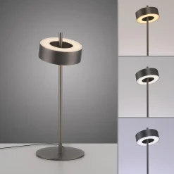 Lampa stołowa ściemnialna, sterowana Smart Q-ROTATE BRĄZOWA (4324-34) - Paul Neuhaus