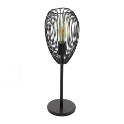 Lampa stołowa CLEVEDON czarna (49144 - Eglo)