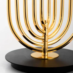 Lampa stołowa DOLCE VITA czarno - złota (ST-1602 black) - Step into Design