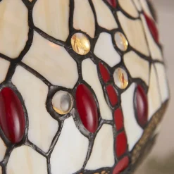 Lampa Stołowa Dragonfly beige (64086) Tiffany