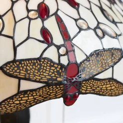 Lampa Stołowa Dragonfly beige (64085) Tiffany