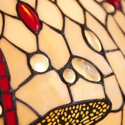 Lampa Stołowa Dragonfly beige (64085) Tiffany