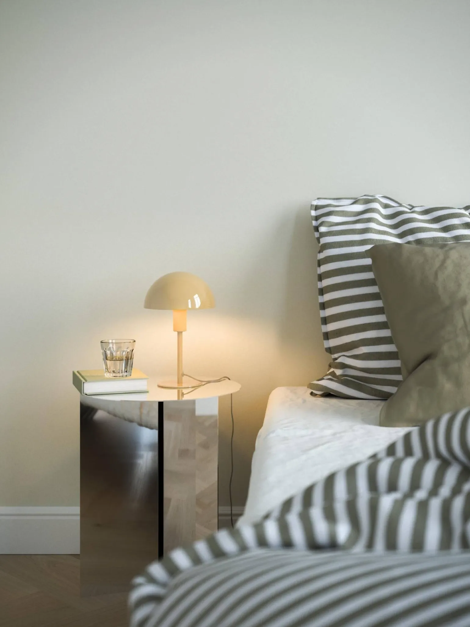 Lampa stołowa ELLEN Nordlux E14 40W Metal Żółty