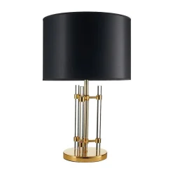 Lampa stołowa EXCLUSIVO czarna 65 cm (DN921) - Step into Design