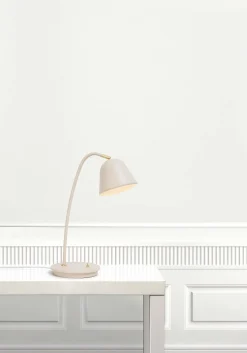 Lampa stołowa FLEUR Nordlux E14 15W Metal Beżowy