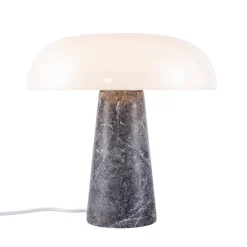 Lampa stołowa GLOSSY Nordlux E27 15W Marmur Szary