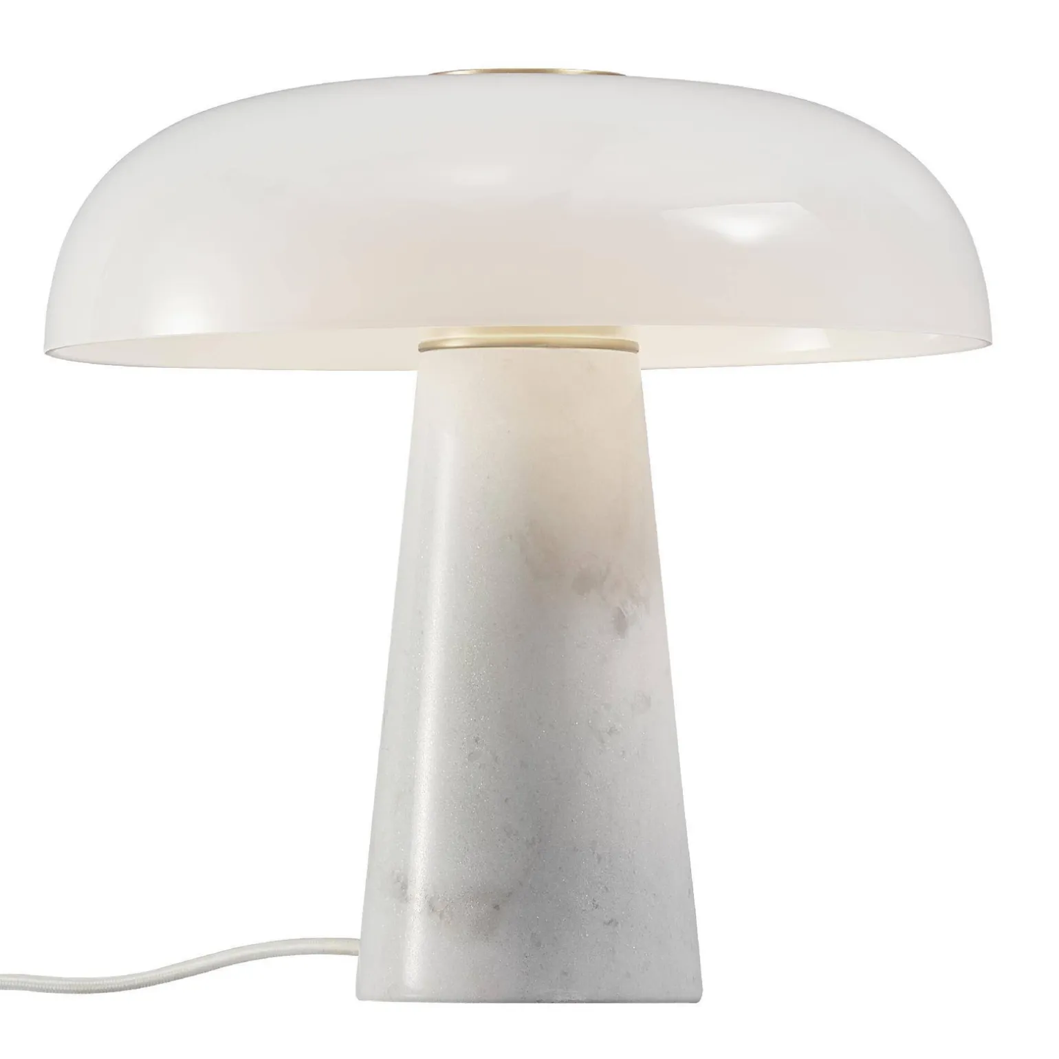 Lampa stołowa GLOSSY Nordlux E27 15W Marmur Biały