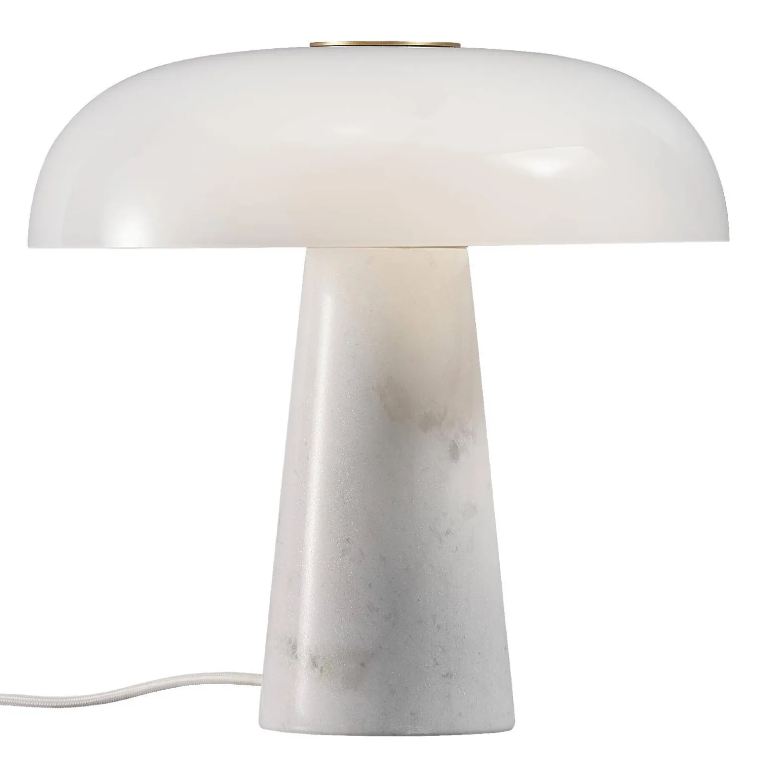 Lampa stołowa GLOSSY Nordlux E27 15W Marmur Biały