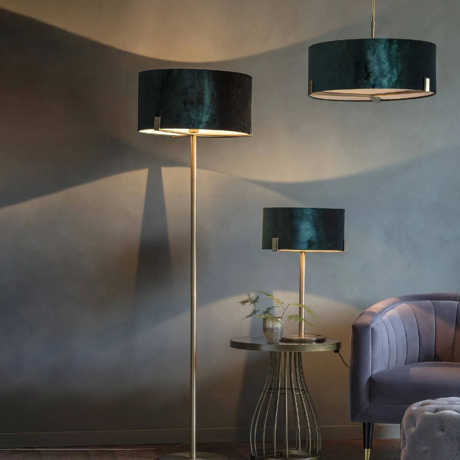 Lampa Stołowa Hayfield (95837) Endon