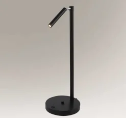Lampa stołowa KOSAME (czarny) (7874) - Shilo