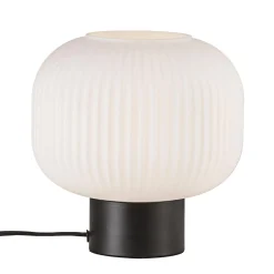Lampa stołowa MILFORD Nordlux E27 40W Szkło Czarny