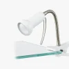 Lampa stołowa na klips FABIO biała (81262 - EGLO)