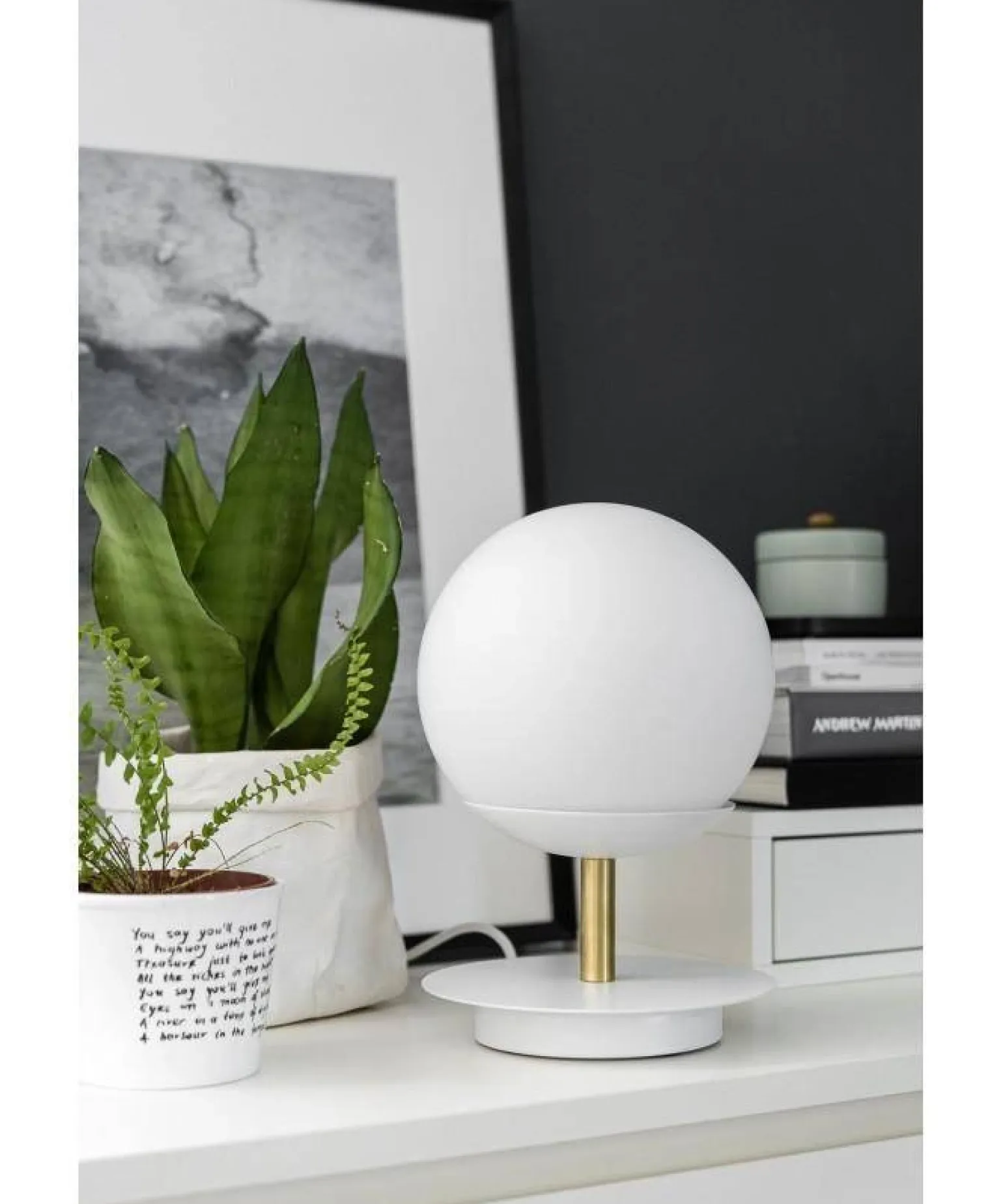 Lampa Stołowa PLAAT ST Kol. Biały (PLS131P1) - Ummo