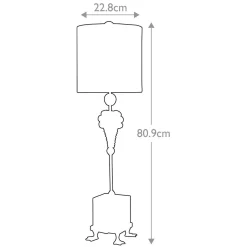 Lampa stołowa Pompadour X (FB-POMPADOURX-TL) - Elstead Lighting