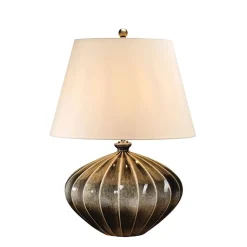 Lampa stołowa Rib Pumpkin (RIB-PUMPKIN-TL) - Elstead Lighting
