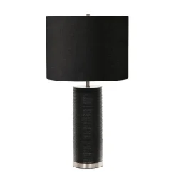 Lampa stołowa Ripple (RIPPLE-TL-BLK) - Elstead Lighting