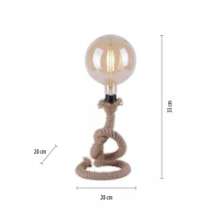 Lampa stołowa ROPE (15480-18) - Paul Neuhaus