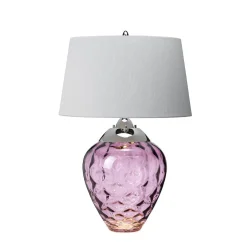 Lampa stołowa Samara - 2 źródła światła - Śliwkowa (QN-SAMARA-TL-PLM) - Quintiesse