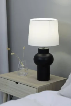 Lampa Stołowa SHAPE 1L White/Black (108449) - Markslojd