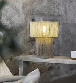 Lampa stołowa SOGA 1L Natural (108769) Markslojd