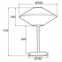 Lampa stołowa TROY (4284) - ARGON
