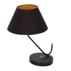 Lampa stołowa VICTORIA BLACK 1xE27 (MLP4914) - Milagro