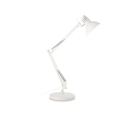 Lampa stołowa WALLY Biały (WALLY_TL1_TOTAL_WHITE) - Ideal Lux