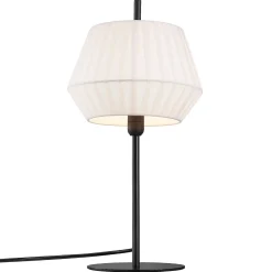 Lampa stołowa z bawełnianym abażurem DICTE Nordlux E14 40W Tekstylia Biały
