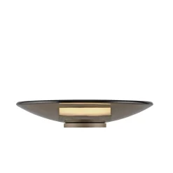 Lampa stołowa ze ściemniaczem dotykowym PURE MOON w kolorze bursztynu (4594-97) - Paul Neuhaus