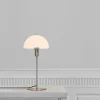 Lampa stołowa ze szklanym kloszem ELLEN Nordlux E14 40W Metal Stal szczotkowana