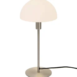 Lampa stołowa ze szklanym kloszem ELLEN Nordlux E14 40W Metal Stal szczotkowana