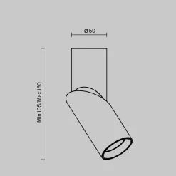 Lampa sufitowa Dafne (C027CL-L10B) - Maytoni