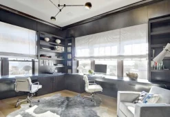 Lampa sufitowa ASTRONOMY-3 czarna 175 cm (ST-5335B-3-BLACK) - Step into Design