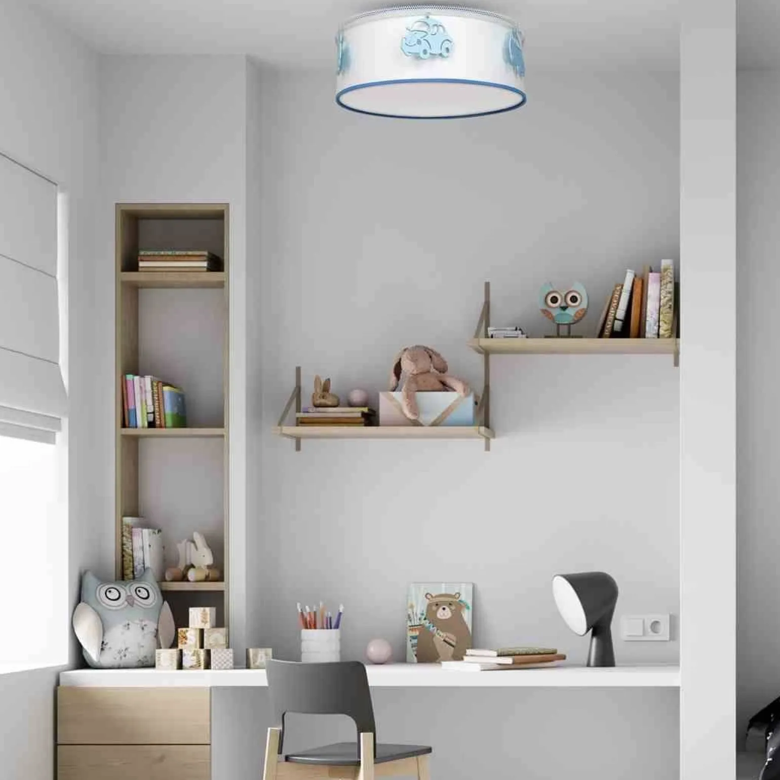 Lampa sufitowa AUTOMOBILE 2xE27 (MLP8285) - Milagro