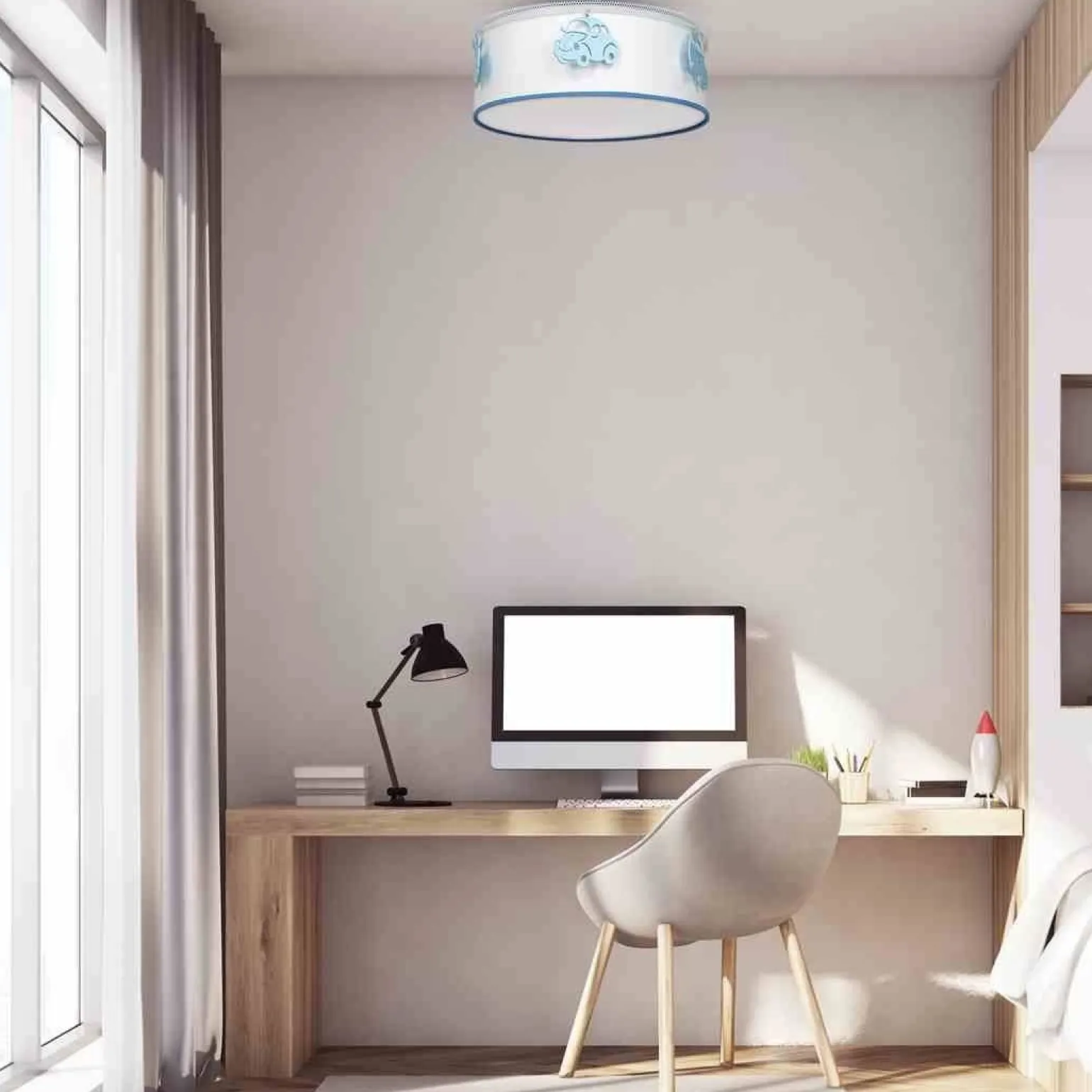 Lampa sufitowa AUTOMOBILE 2xE27 (MLP8285) - Milagro