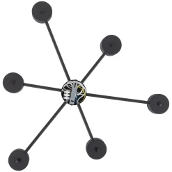 Lampa sufitowa AVIA czarna 6 PŁ (4692) - TK Lighting