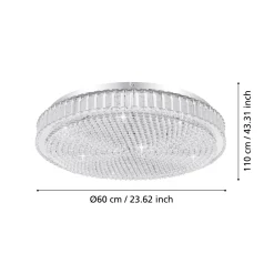 Lampa Sufitowa BALPARDA chrom (39747) - EGLO