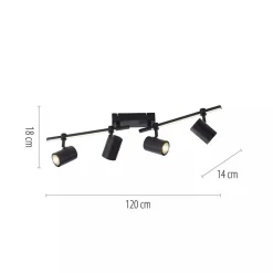 Lampa sufitowa BARIK (6525-18) - Paul Neuhaus