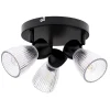 Lampa sufitowa BEST BLACK (round) (ML9973) - Milagro