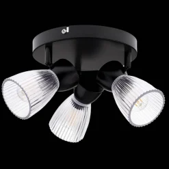 Lampa sufitowa BEST BLACK (round) (ML9973) - Milagro