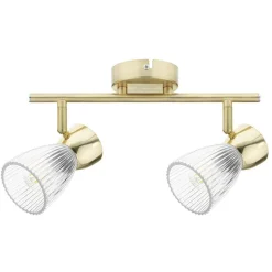 Lampa sufitowa BEST GOLD 2 (ML9975) - Milagro