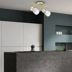 Lampa sufitowa BEST GOLD 2 (ML9975) - Milagro