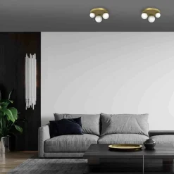 Lampa sufitowa BIBIONE GOLD 3xG9 (MLP8395) - Milagro